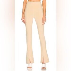 Norma Kamali Revolve Spat Leggings Blonde NWT Size Medium